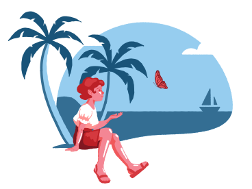 Sueños de vacaciones PNG, SVG