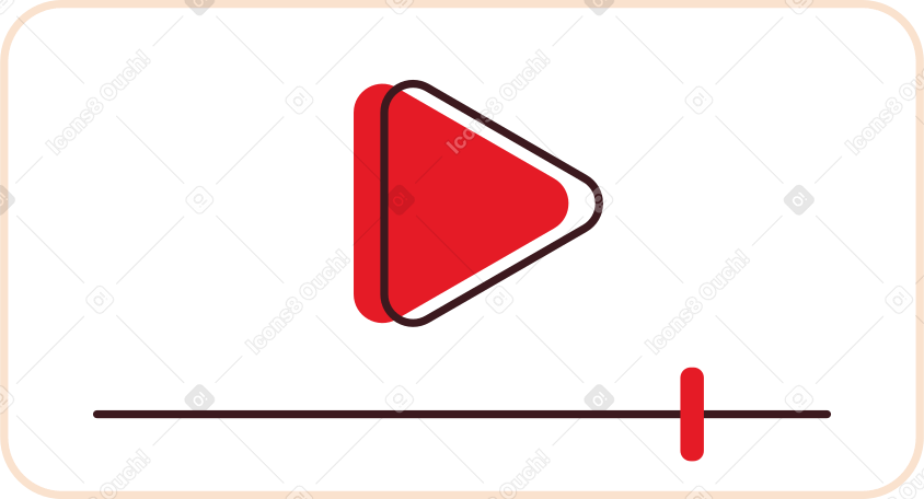 player with play button PNG, SVG