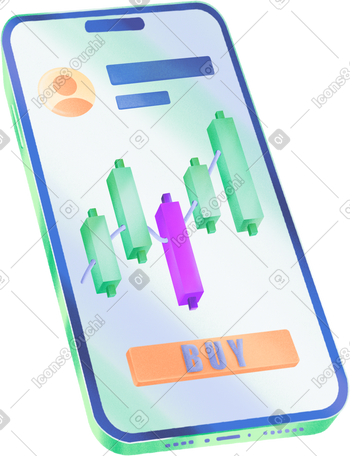 interface of the investment on the financial exchange PNG, SVG