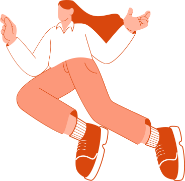 woman floating in the air PNG, SVG