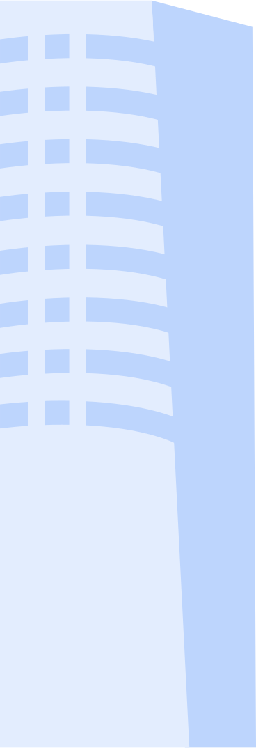 blue high-rise building PNG, SVG