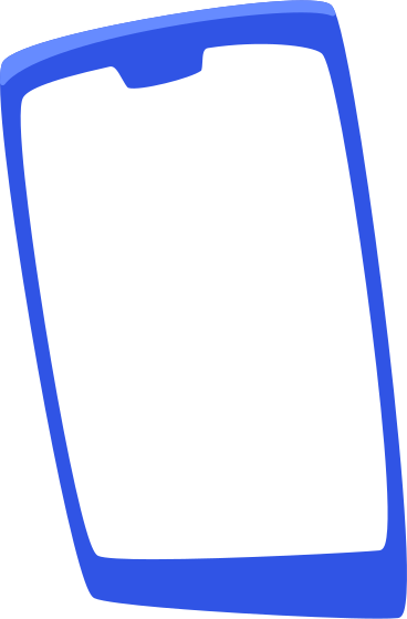 blue phone screen PNG, SVG