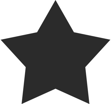 black star PNG, SVG