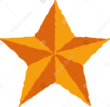 star decoration Illustration in PNG, SVG