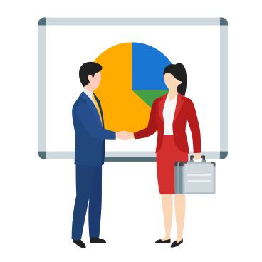 Business people shaking hands to make a deal PNG, SVG