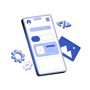 Mobile app development and web development PNG, SVG
