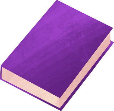 purple book PNG, SVG