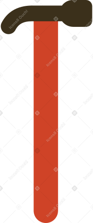 молоток с раздвоенным хвостом в PNG, SVG
