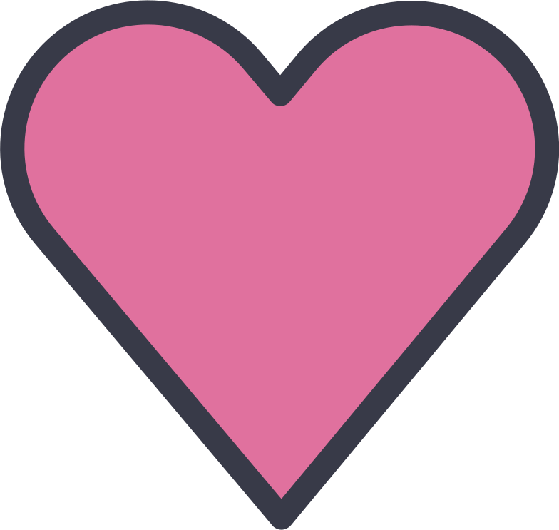 heart Clipart illustration in PNG, SVG