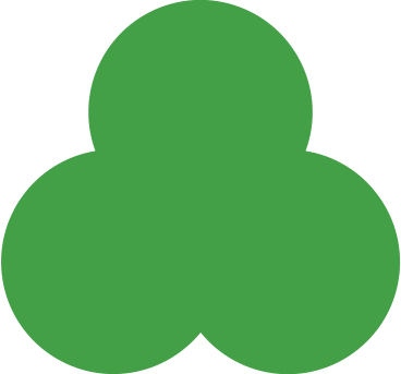 Trefoil green PNG, SVG