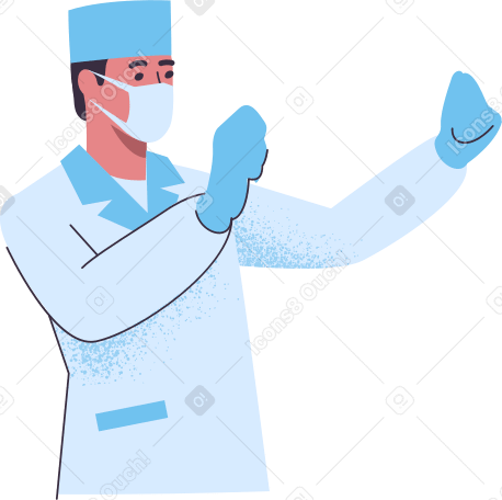 doctor Illustration in PNG, SVG