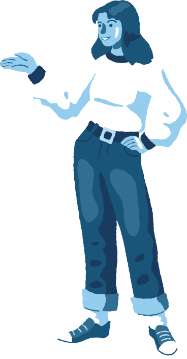 woman standing front PNG, SVG
