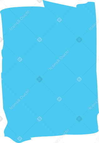himmelblaues rechteck PNG, SVG