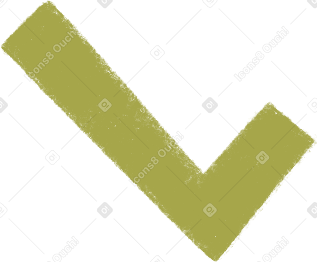 green check mark Illustration in PNG, SVG