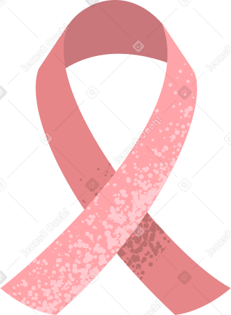 cancer ribbon Illustration in PNG, SVG