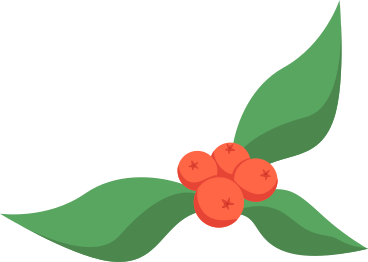 ashberries with leaves PNG, SVG