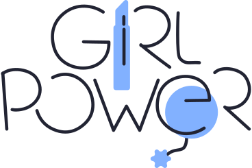 pouvoir des filles PNG, SVG