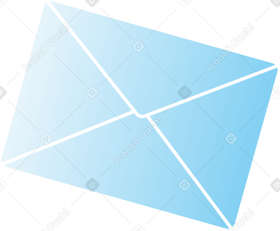 синее сообщение в PNG, SVG