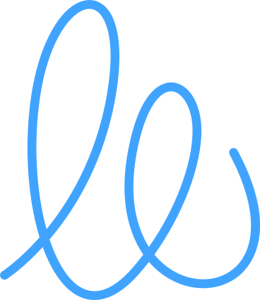 blue line curl PNG, SVG