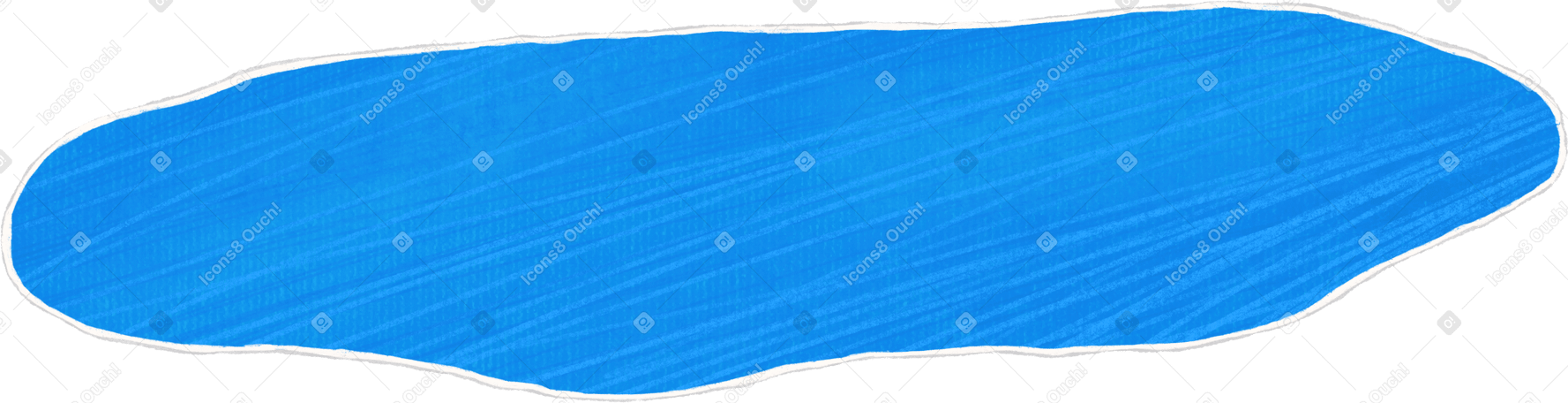 Голубое озеро в PNG, SVG