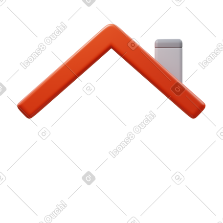 3D roofing PNG, SVG