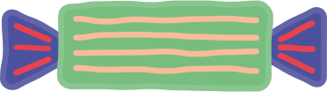 candy cane PNG, SVG