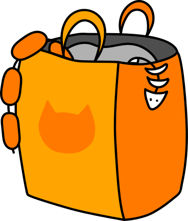 Package with purchases PNG, SVG