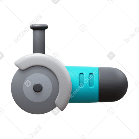 3D grinding machine PNG, SVG