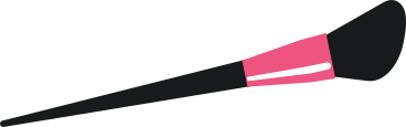 cosmetic brush PNG, SVG