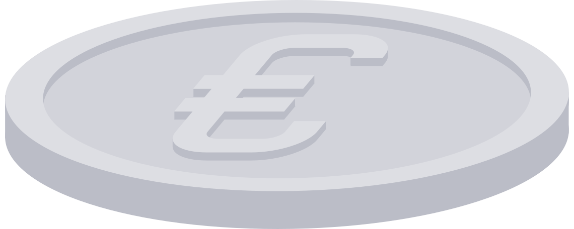 Illustration pièce de monnaie aux formats PNG, SVG