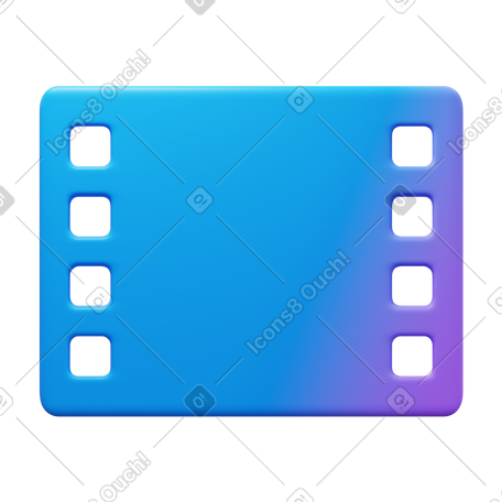 3D movie PNG, SVG