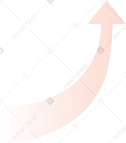 flecha curva hacia arriba PNG, SVG
