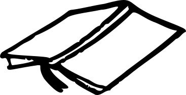 Libro aperto con segnalibro PNG, SVG