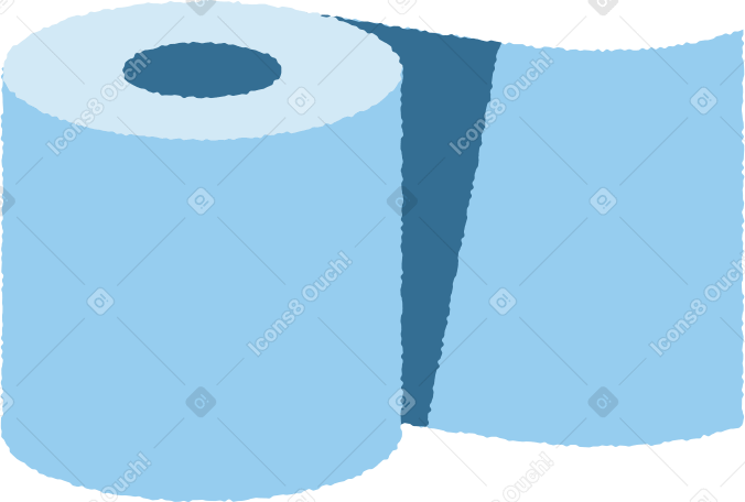 toilet paper Illustration in PNG, SVG