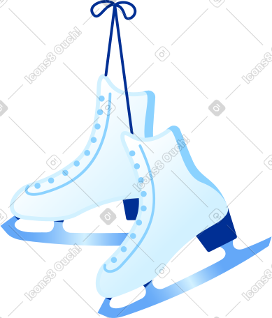 pair of ice skates PNG, SVG