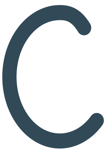 C dunkelblau PNG, SVG