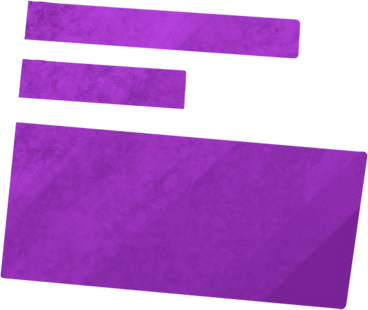 purple text three blocks PNG, SVG