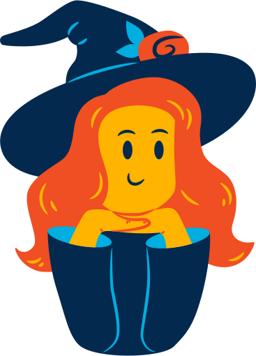 half witch PNG, SVG