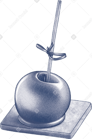 caramel apple PNG, SVG