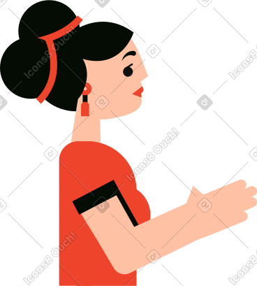 Chinese woman PNG, SVG