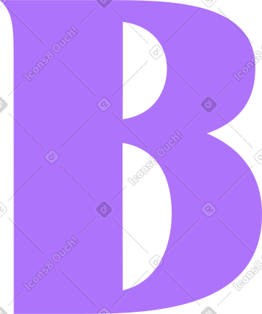 Letter b PNG, SVG