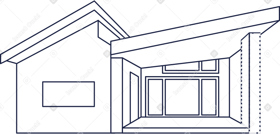 Casa a schiera sullo sfondo PNG, SVG