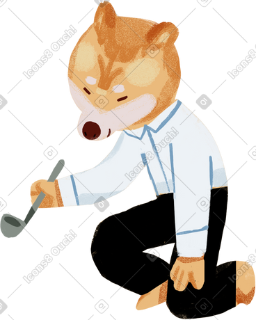 Mr shiba PNG, SVG