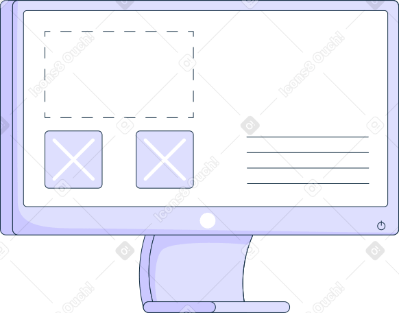 designer computer Illustration in PNG, SVG
