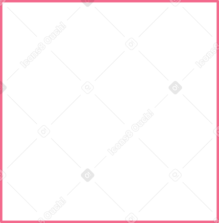 pink frame Illustration in PNG, SVG