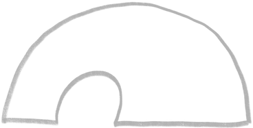 모양과 같은 큰 회색 경사 언덕 PNG, SVG