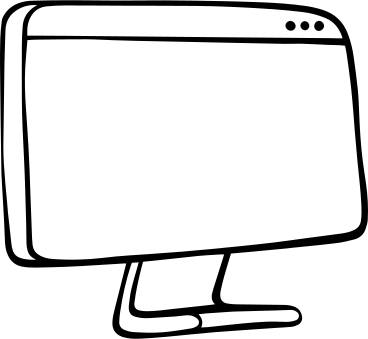 Monitor в PNG, SVG
