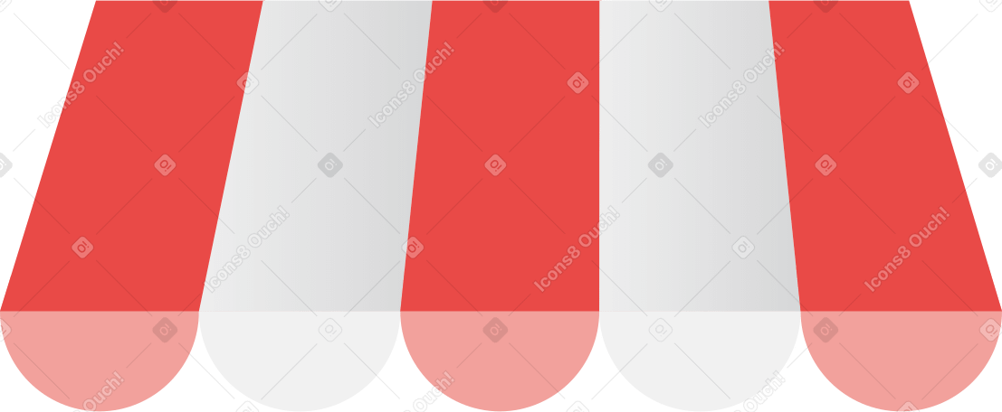 stall red Illustration in PNG, SVG