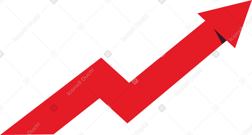 red arrow Illustration in PNG, SVG