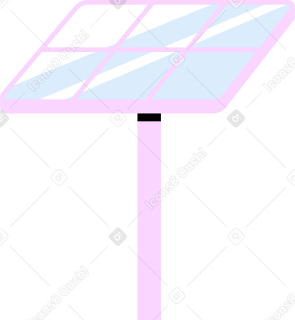 солнечная панель в PNG, SVG